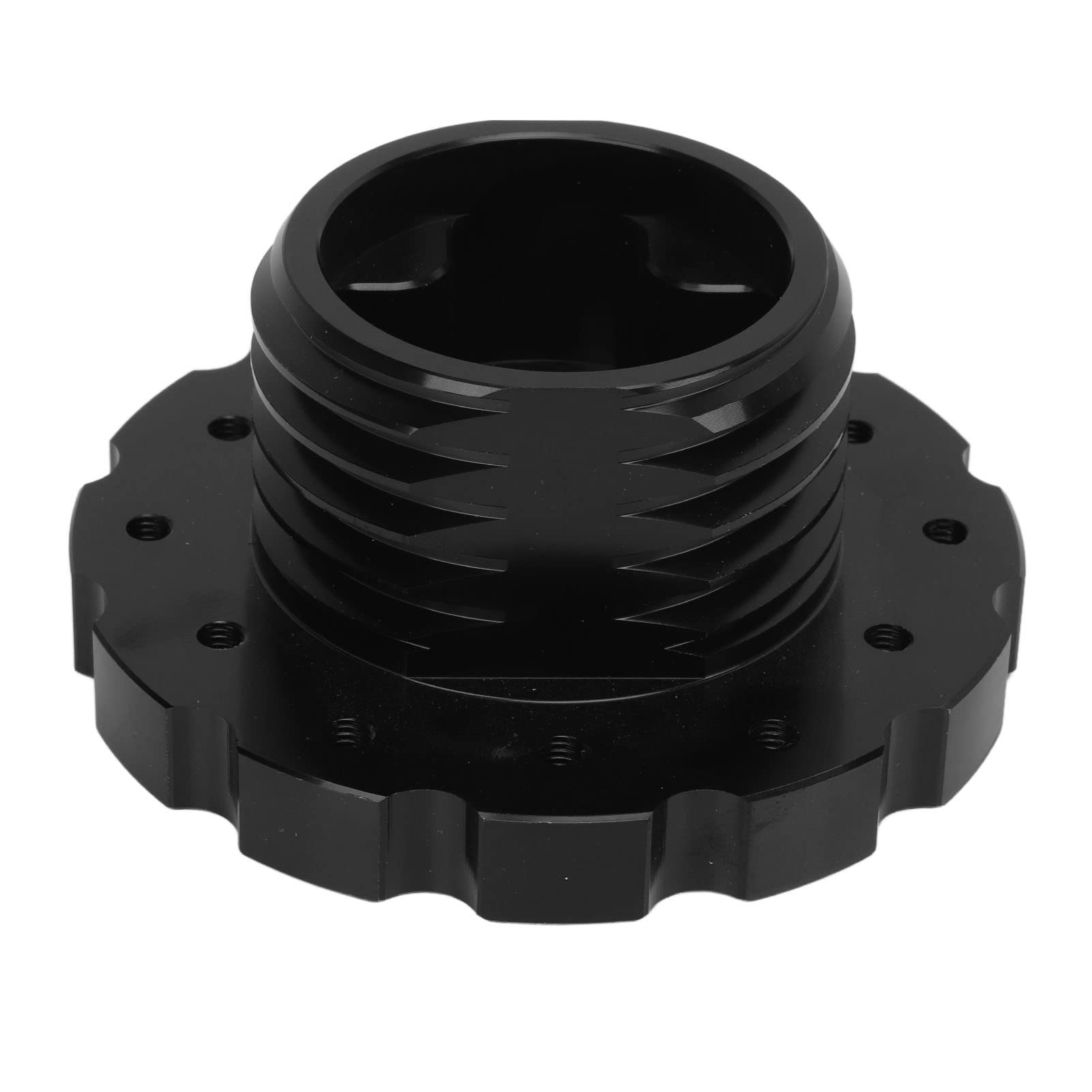 Adaptateur de Volant, Adaptateur de Volant de Voiture en Alliage D'aluminium Noir Adaptateur de Volant Automatique Précis de Remplacement adapté pour Thrustmaster T300 T500, pour