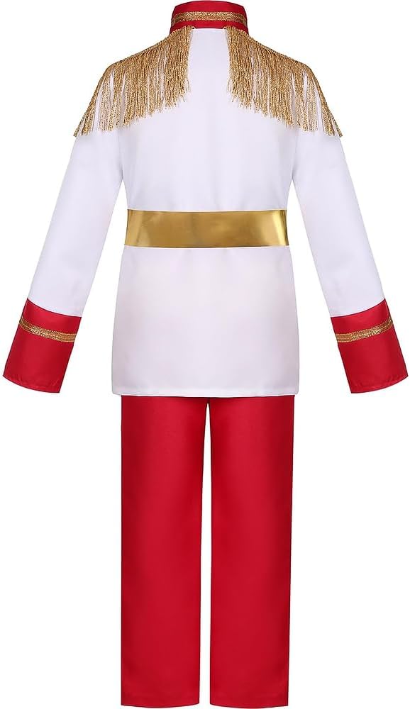 Prince Costume for Boys Halloween Kids Prince Charming Costume for Toddler Boys - Image 4