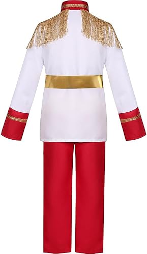 Miniatura 4 de Disfraz de Príncipe para Niños, Disfraz de Príncipe Encantador de Halloween para Niños Pequeños