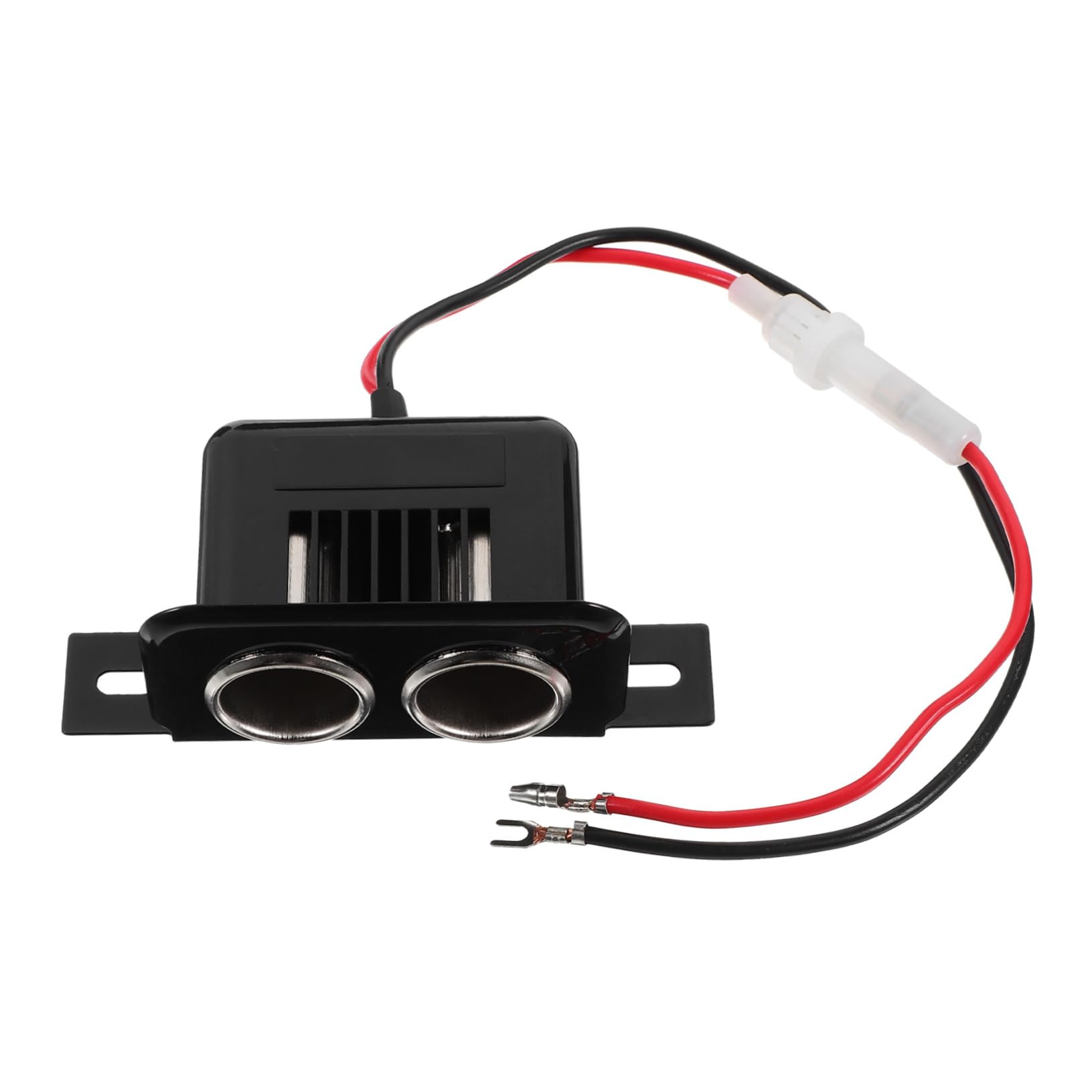 Mobestech 5pièces Adaptateur Allume- Avec Prise Double Pour Voiture Chargeur De Périphériques Multiples Voyage