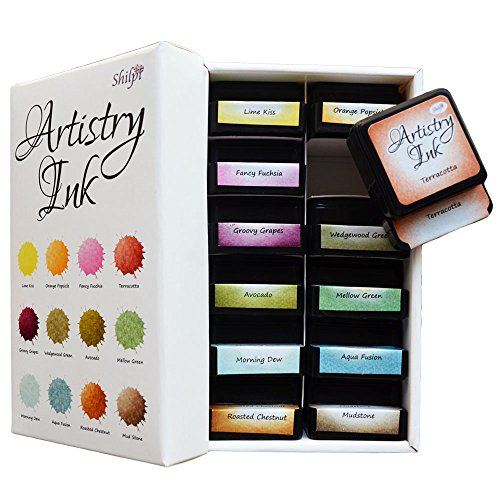 Shilpi Artistry Mini Ink Set 1 LK (Set of 12)