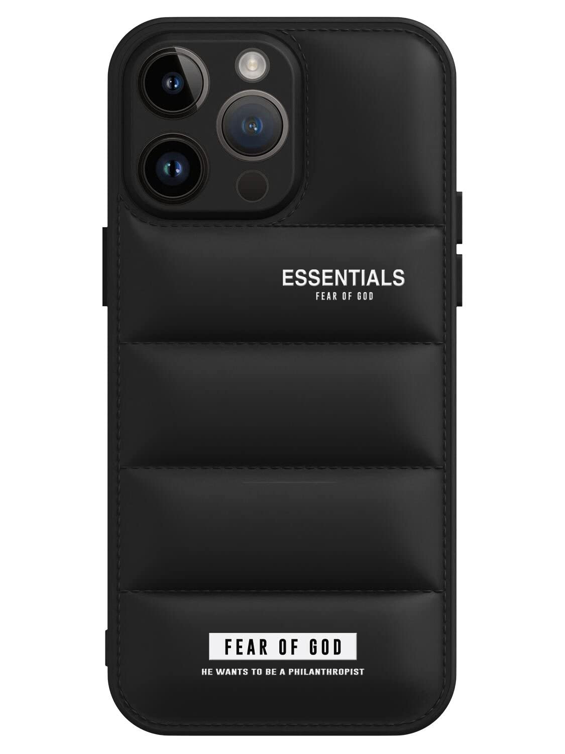 POWR Thermoplastic Polyurethane Carefone Puffer Case & Cover For Iphone 14 Pro Max | Military-Grade Drop Protection | Soft Touch With Shockproof Protection , Black (B0C55KSV79) Amazon Price History, Amazon Price Tracker