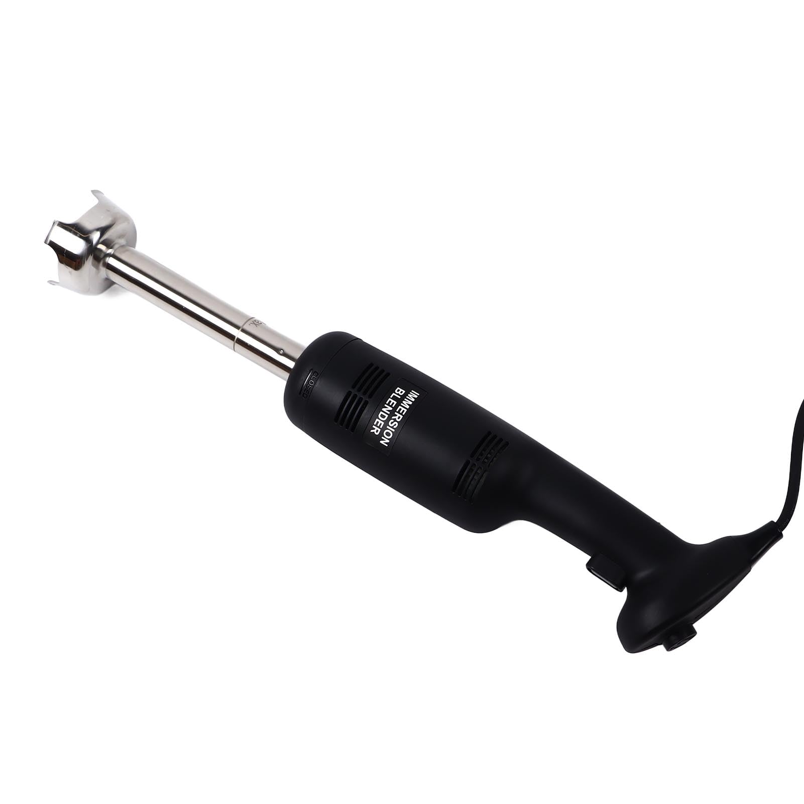 Fdit Batidora de Mano de 270W, Velocidad Variable de 6000-20000 RPM con Eje de Acero Inoxidable y de Goma Suave para Batir Sopas y Comida para Bebés (Enchufe europeo 220V 50Hz)