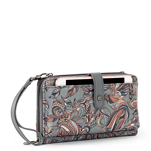 Image of Sakroots Smartphone Crossbody Purse - Women's Cellphone Bag & Wallet For Everyday - Convertible Wristlet With Zipper