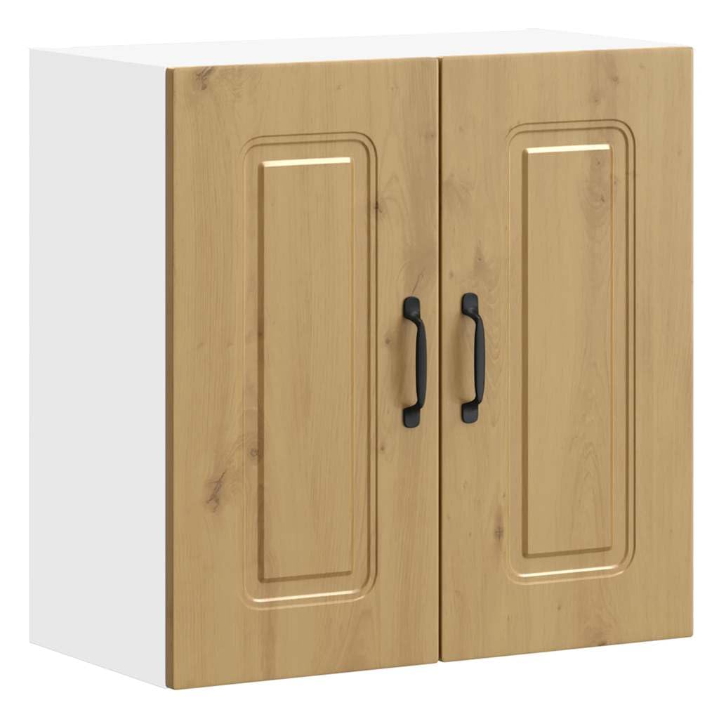 Armoire murale cuisine Kalmar chêne artisanal en bois d'ingénierie