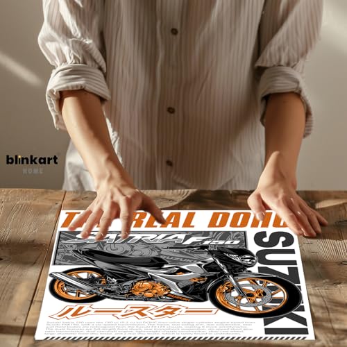 Image of BLINKART Suzuki Satria 150Car Posters Sticker Gift Items for Boys Room Wall Decor || Comes with Double-Sided Tape|| Decoration Bedroom Living Room Office Studio Decor | 12x18 In (A3) - CAR-252