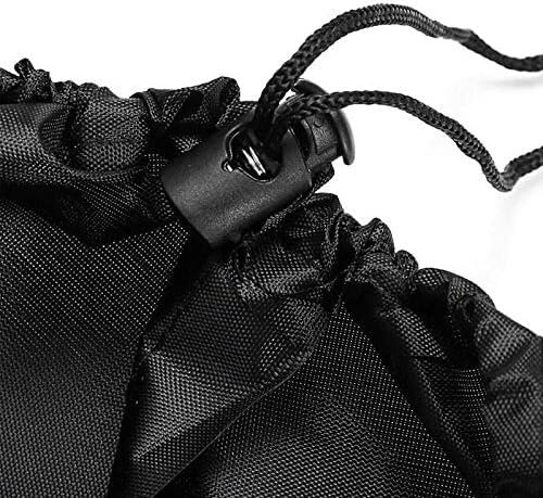 Miniatura 5 de Cubierta de caja de arena toldo protector cuadrado con cordón, mantiene la arena y los juguetes lejos del polvo y la lluvia