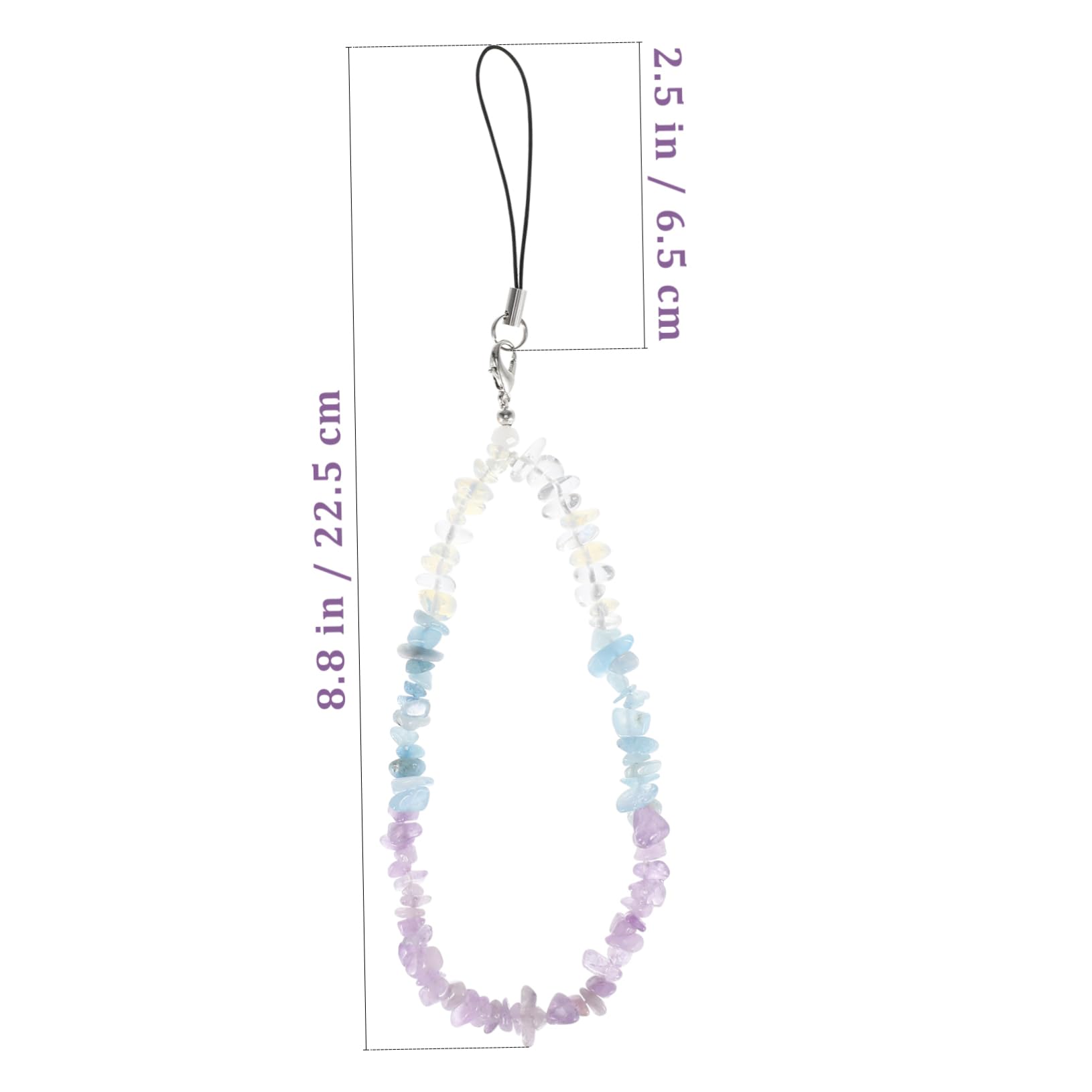 4 Uds Cadena De Cristal Cadena Única Accesorio De Cadena Colgante Exquisito Accesorio De Cadena Colgante Diy-Cadena Colgante Perdida Para Cadena DIY