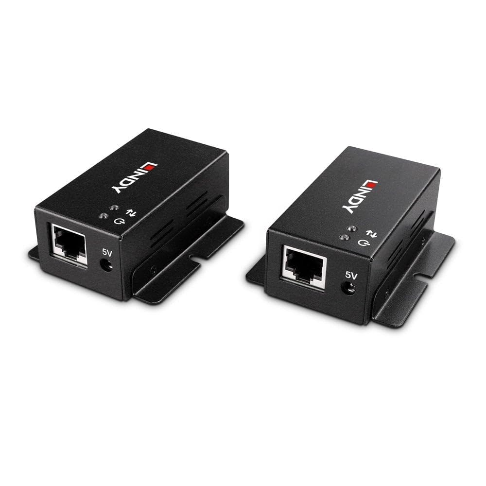 LINDY 43386 Estensore a 2 porte USB 2.0 da Cat.6 a 50 m