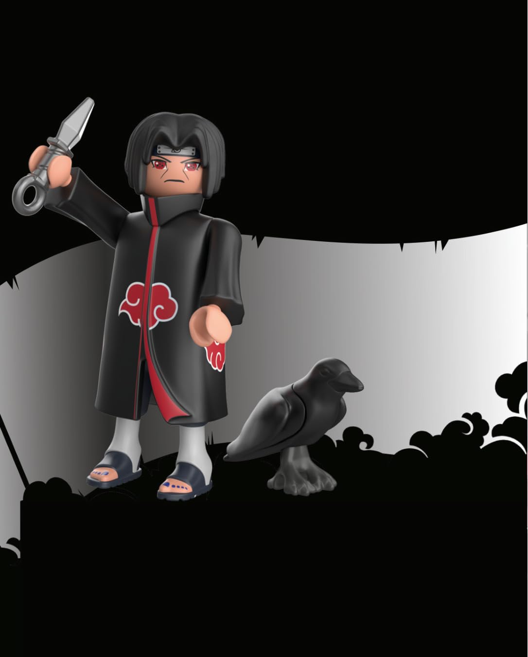 Playmobil Naruto Shippuden: Itachi Akatsuki, Multicoloured - Image 2