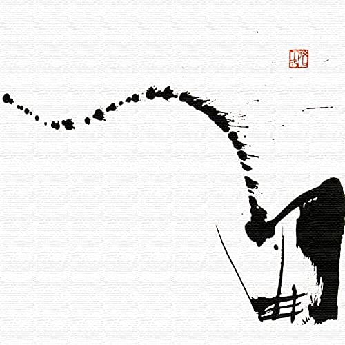 Amazon.co.jp: 書道 和 アートパネル 57cm × 57cm Lサイズ 日本製