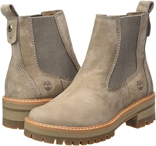 Timberland Women's Courmayeur Valley Chelsea Boot, Taupe Nubuck, 065 Medium Us #TOP6