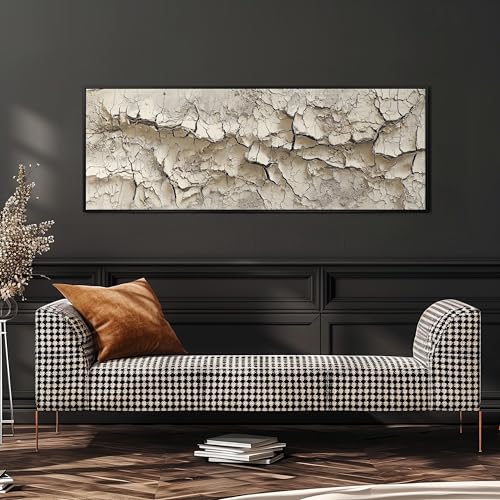 Impression panoramique grand format effet craquelé tableau 30x90 cm - 3