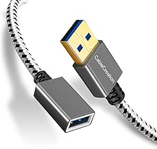 Short USB 3.0 Extension Cable, CableCreation 2-Pack USB 3.0 A Male to Female Extender Compatible Oculus VR, Playstation, Xbox, Keyboard, Printer, Scanner, Space Gray Aluminum,1FT - coolthings.us