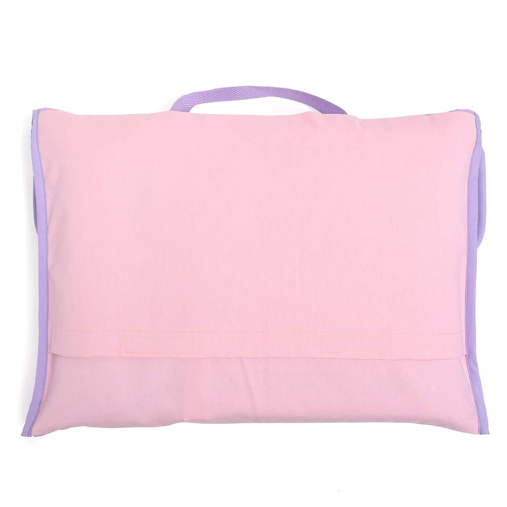 お花とネコちゃん＊防災頭巾カバー＊背もたれ補強＊ピンク