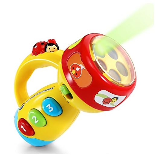 VTech Spin and Learn Color Flashlight, Yellow