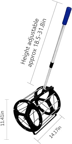 Miniatura 3 de Recogedor de pelota de tenis estilo platen Retrievers automático bola tolva cesta rodante pelota de tenis colector para entrenamiento