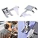 Fbshicung 9Pcs Sewing Machine Feet Set Includes 3pcs Narrow Rolled Hem Presser Feet,3Pcs Rolled Hem Pressure Foot,Zig Zag Presser Foot,Adjustable Guide Foot, Bias Binder Foot for Brother Singer Janome