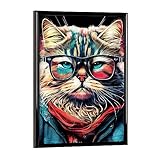 artboxONE Poster mit schwarzem Rahmen 18x13 cm Für Kinder 