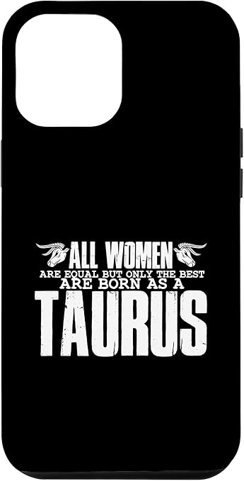 iPhone 12 Pro Max Taurus Zodiac Sign Horoscope Earth Birthday Bull Astrology Case