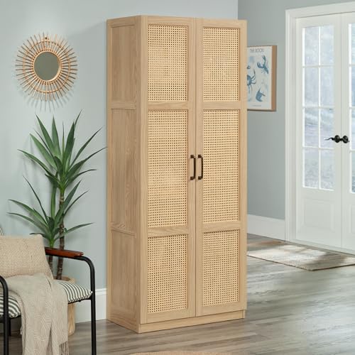 Image of Sauder Miscellaneous Storage Cabinet, Harmony Ash Finish