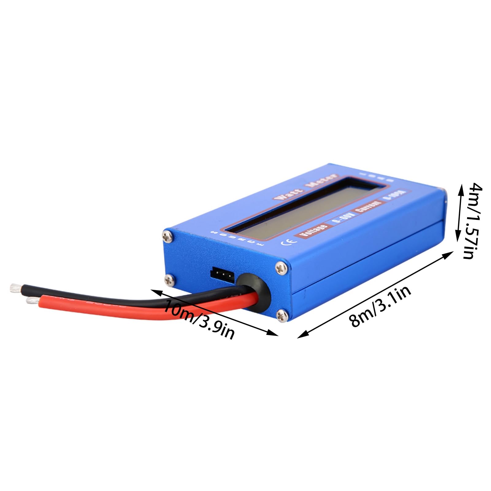 Yosoo LCD Digital 60 V/100A wattmètre équilibre Power Batterie Tension Checker Analyseur