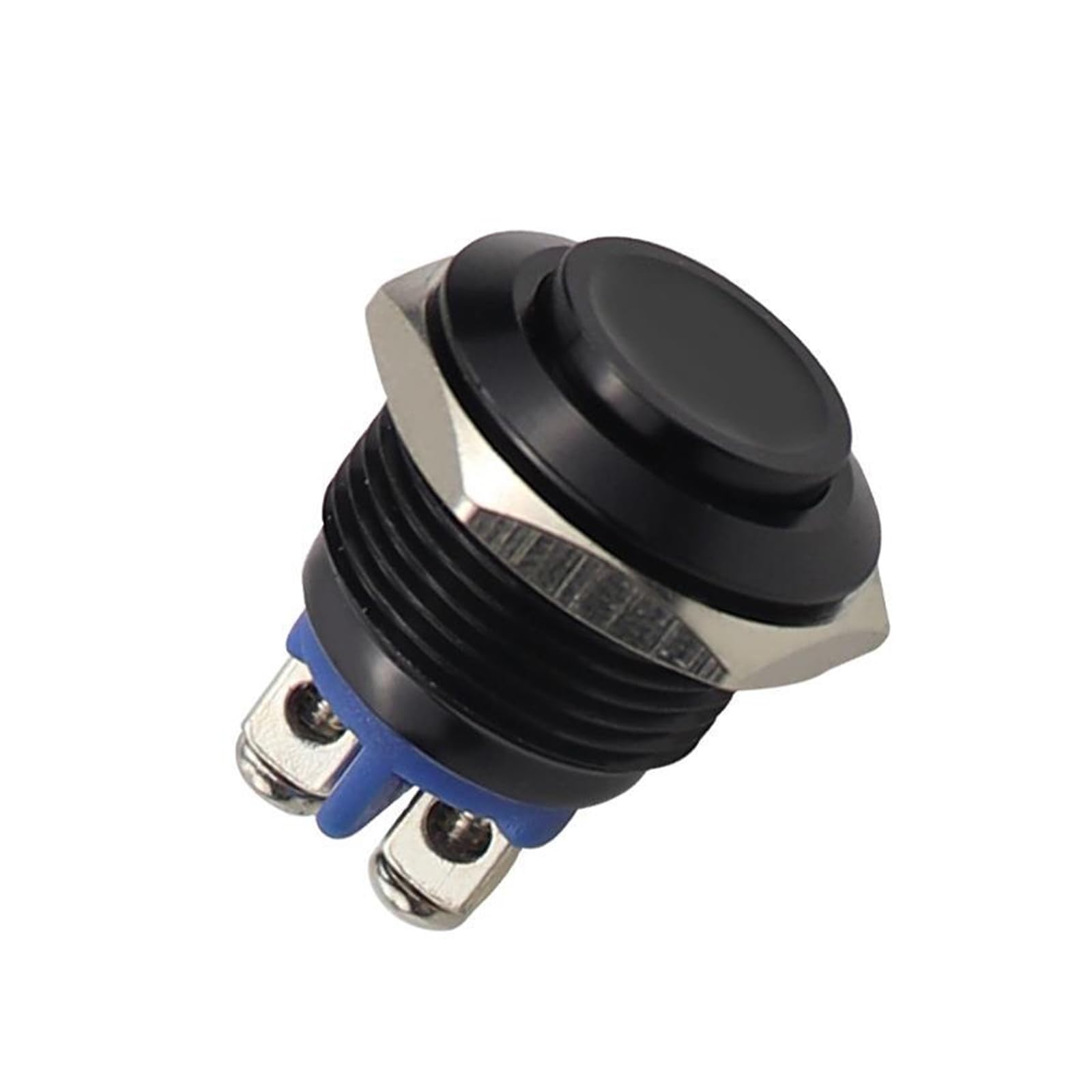 GisWell 16mm Drucktaster 12V IP67 - Runder Startknopf Druckt