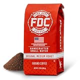 Fire Department Coffee - Gives Back to Firefighters - Balanced & Smooth Original Medium Roast Ground Coffee - Roasted in the USA - Veteran Owned -12 oz
