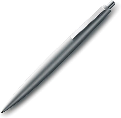 Plata 2000de acero inoxidable bolígrafo pluma de Lamy