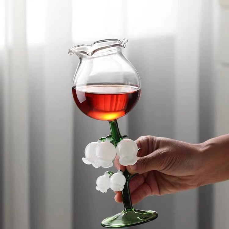 すずらんのゴブレット Amazon | ワイングラス ゴブレット スズラン 250ml 耐熱ホウケイ