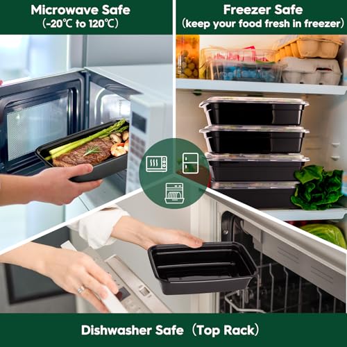 21% Off Glotoch 50-Pack BPA-Free Meal Prep Containers - Image 4