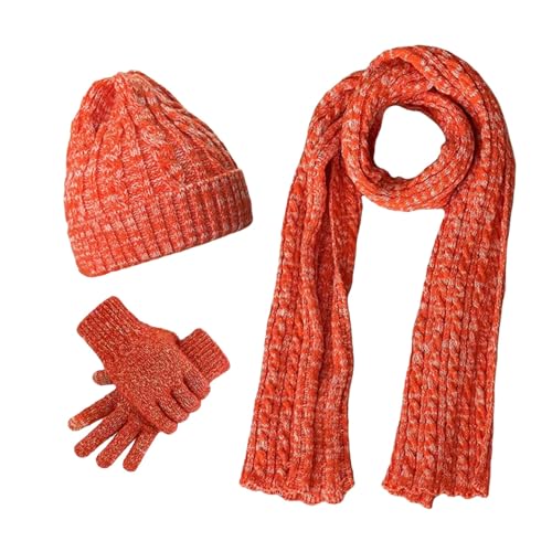 Ensemble bonnet écharpe homme et femme pour le ski en famille