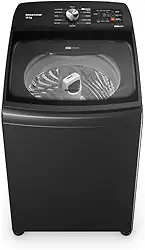 Máquina de Lavar Brastemp 16kg Cinza Platinum com Tecnologia Flex Wash e Ciclo Tira Manchas Advanced 220v