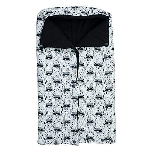 Sac de couchage nacelle Raccoon JYOKO KIDS idéal pour les promenades en poussette