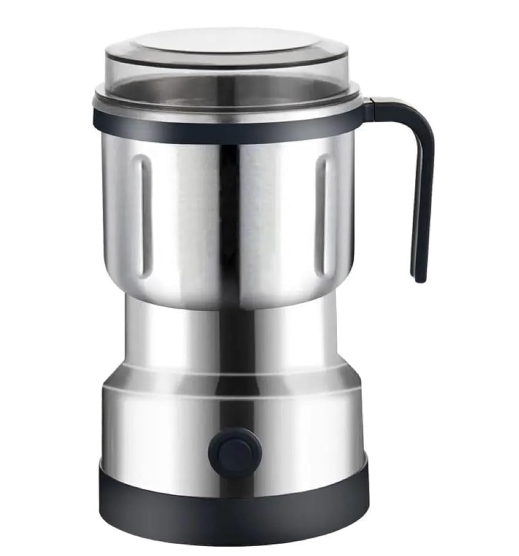 Electric Food Grinder 500W Multifunction Spice Grinder, Coffee Bean, Nut & Grain Mill, Stainless Steel Blades, Powerful Dry Grinder for Herbs, Masalas, Seeds, Compact Kitchen Appliance-image-14