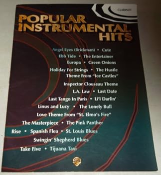 Paperback Popular Instrumental Hits: Clarinet Book