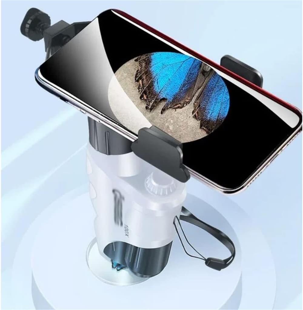 Portable High-Definition Microscope Handheld Scientific Experimental Equipment Set