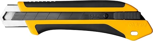 Miniatura 2 de OLFA Cuchillo utilitario extra resistente de 0.984 in (XH-AL) - Cuchillo multiusos de agarre antideslizante con mango de fibra de vidrio reforzado y