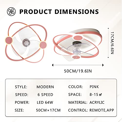 Ventilateur de plafond utilisable en hiver comme en été avec télécommande - 8
