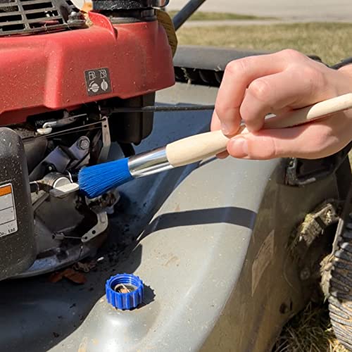 Image of Ohio Brush Works, Parts Cleaning Brush, Handmade in The USA, Home and Auto Use, Solid Ergonomic Wood Handle (Soft Bristle)