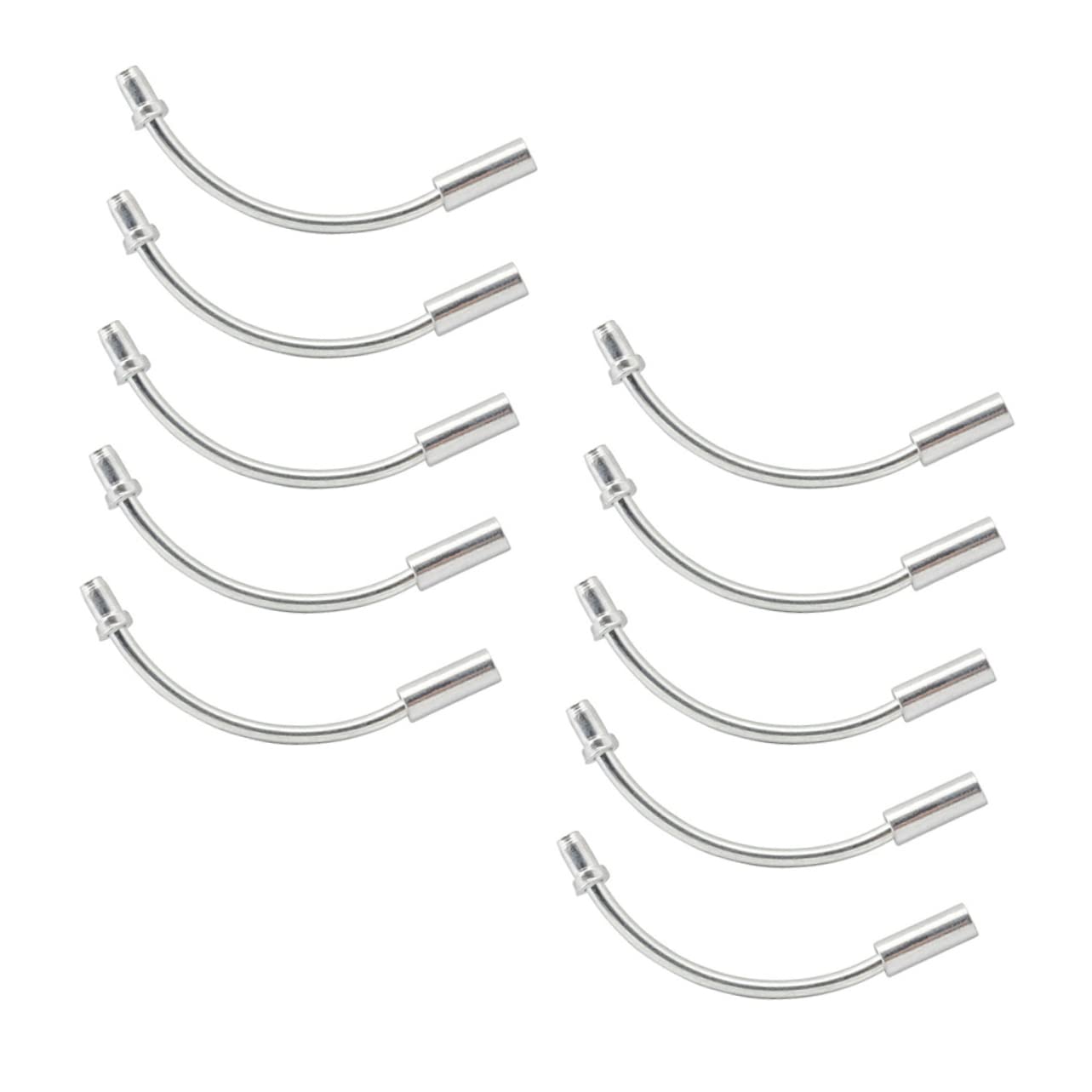 VANZACK 20Pcs Brake Elbow Inner Tube for Mountain Road Bicycles Flexible Cable Guide Hose Durable Corrosion Bike Repair Supplies