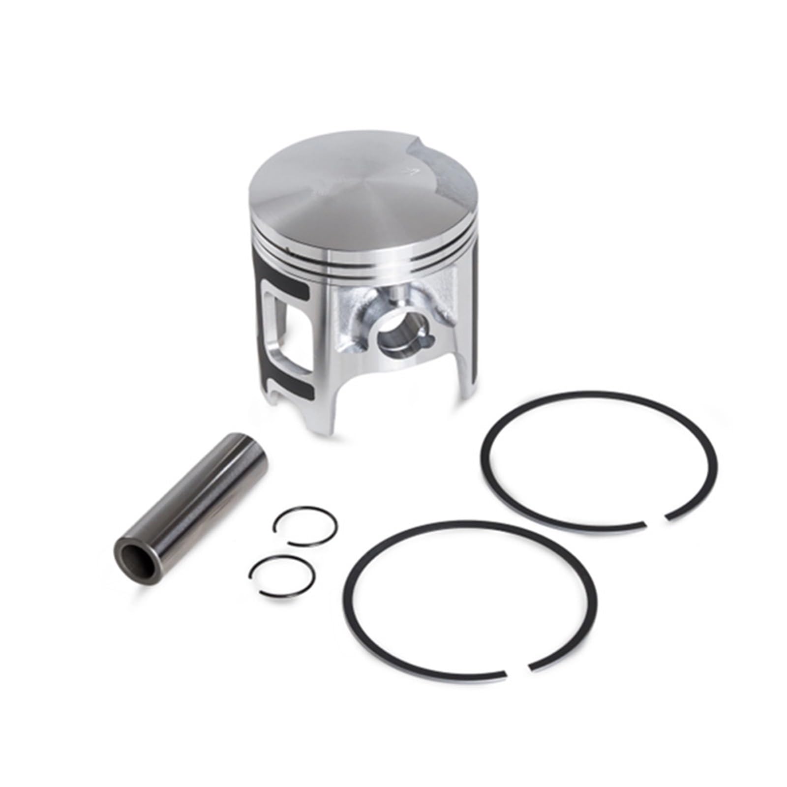 Kit pistone Kit Fasce Elastiche pistone Adatto per Yamaha Blaster 200 YFS200 1988-2006, alesaggio 66 mm, Parti Motore per Motocicletta. Kit pistone Cilindro