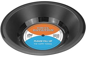 ARTIBETTER Retro Vinyl Bowl: A Slice of Nostalgia for Your Culinary Delights