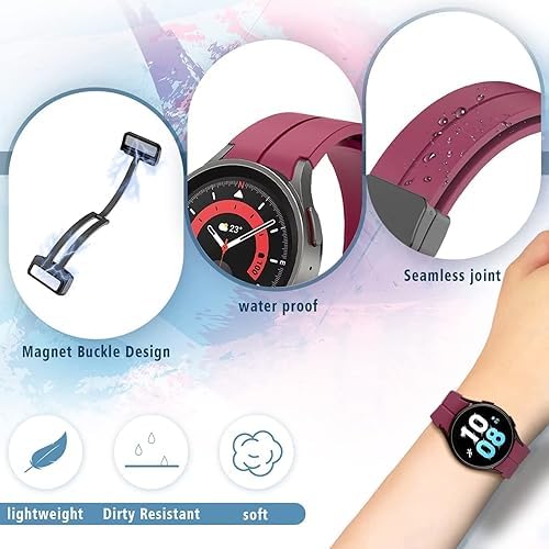 Image of IIK COLLECTION 22mm Silicone Strap for Smart Watches | Combo Pack Compatible With Noise, Fireboltt, Boat Xtend, Pebble, Boat Flash, Noise Color Fit, Ultra Smart Watch & All Watches