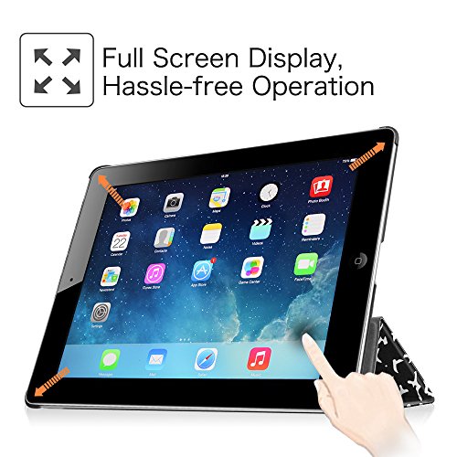 Fintie Slimshell Case For Ipad 2 3 4 (Old Model) 9.7 Inch Tablet - Lightweight Smart Stand Cover Protector Auto Wake/Sleep For Ipad 4Th Generation Retina Display, Ipad 3 & Ipad 2, Composition Book #TOP4