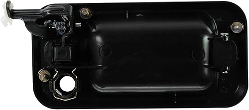 Miniatura 512 de TRQ Manija de puerta exterior delantera izquierda plateada para el lado del conductor compatible con Nissan 370Z 2009-2017