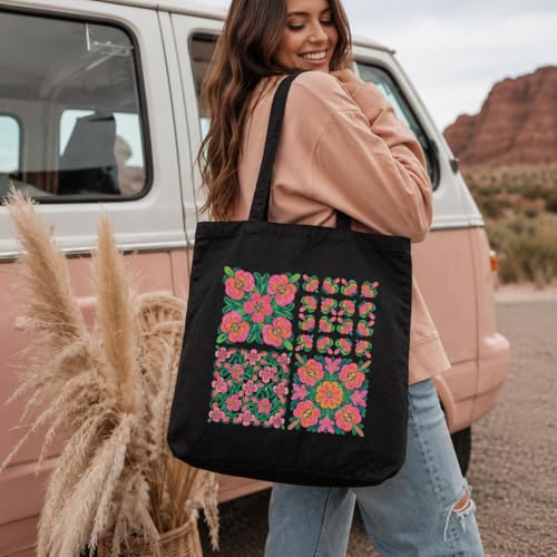 Image of Kaigan Premium Tote Bag Printed Designed Canvas Tote Bags For Women, Ecofriendly Cotton Canvas Bag for Girls Tote bag For Shopping, College, Travel, Handbag For Unisex