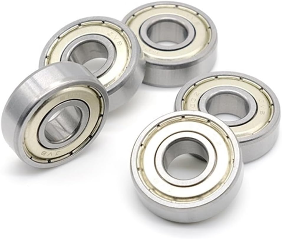 10Pcs Bearing 6000ZZ ABEC-7 10x26x8 mm High Speed Low Noise Deep Groove 6000 ZZ 2z Ball Bearings for Electric Motor Application