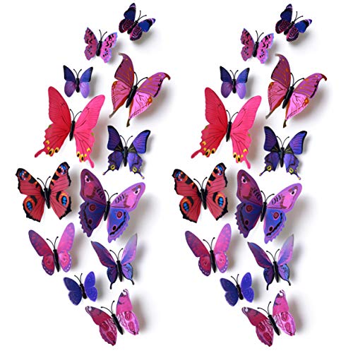 3D Vivid Butterfly Wall Stickers