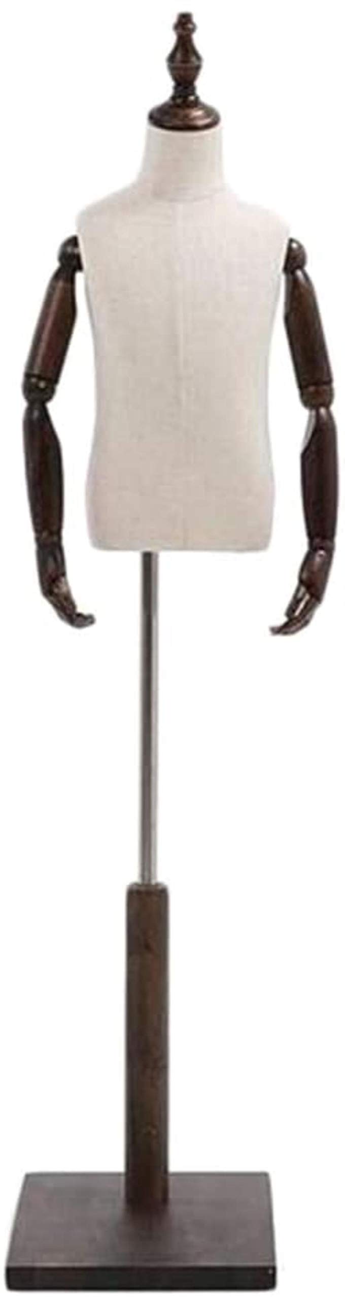 OTQEFTN Mannequin Tailors Dummy Adjustable Height Detachable Manikins Model Props Children's Clothing Store